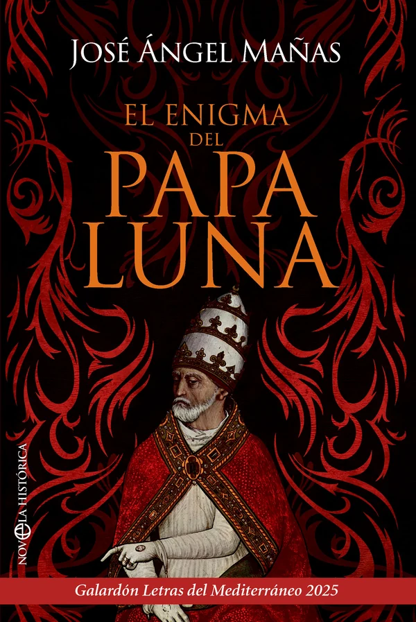 Portada de «El enigma del Papa Luna», de José Ángel Mañas