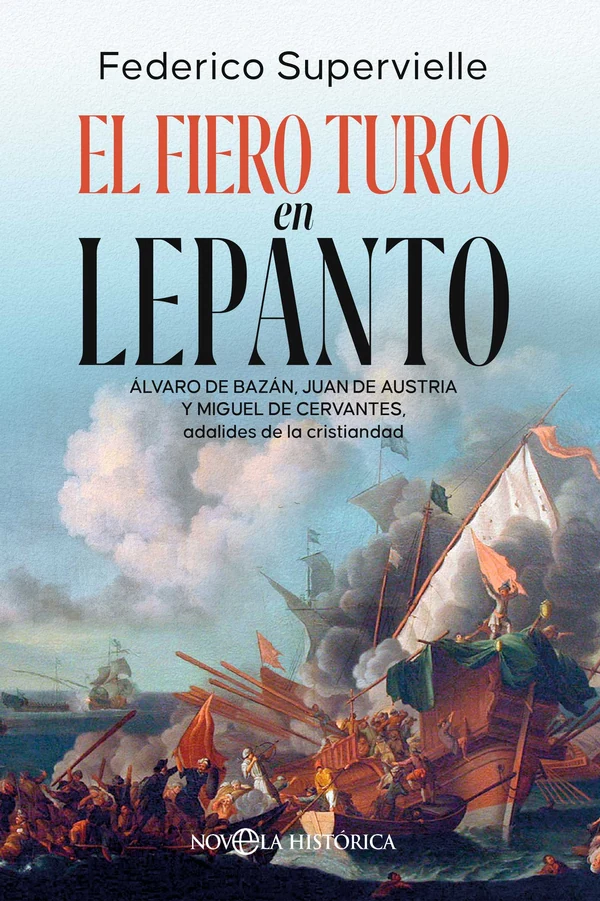 Portada de «El fiero turco en Lepanto», de Federico Supervielle