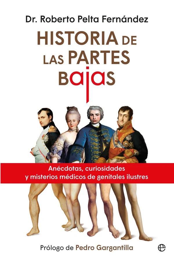 Portada de «Historia de las partes bajas», de Roberto Pelta