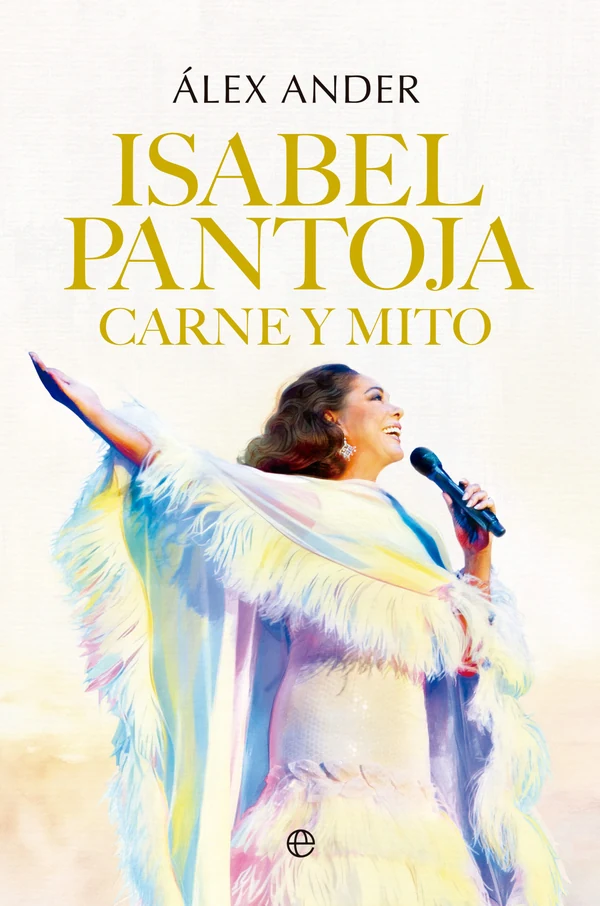 Portada de «Isabel Pantoja. Carne y mito», de Álex Ander