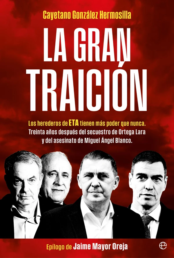 Portada de «La gran traición», de Cayetano González Hermosilla