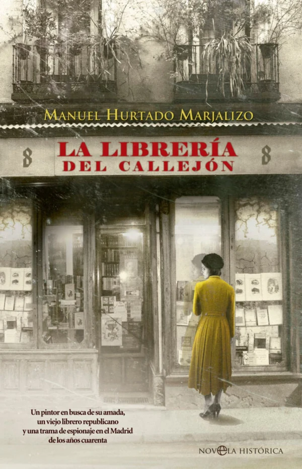 Portada de «La librería del callejón», de Manuel Hurtado Marjalizo