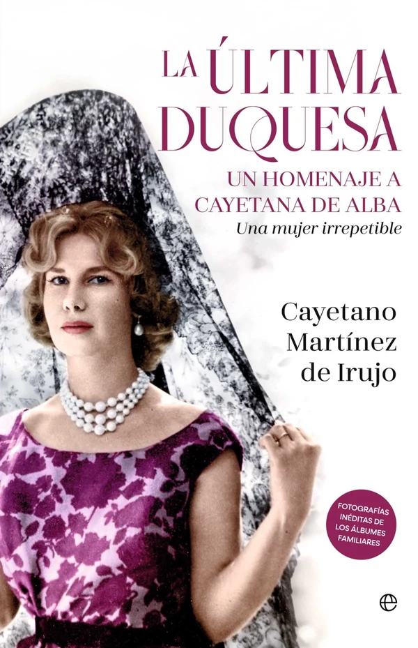 Portada de «La última duquesa», de Cayetano Martínez de Irujo