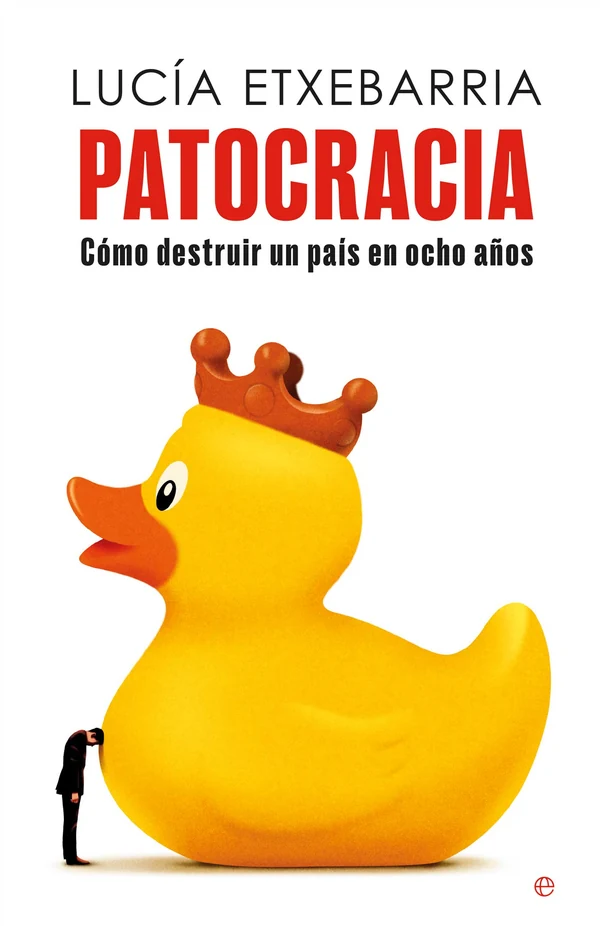 Portada de «Patocracia», de Lucía Etxebarria
