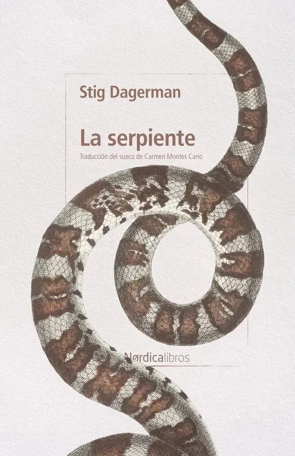 Portada de «La serpiente», de Stig Dagerman