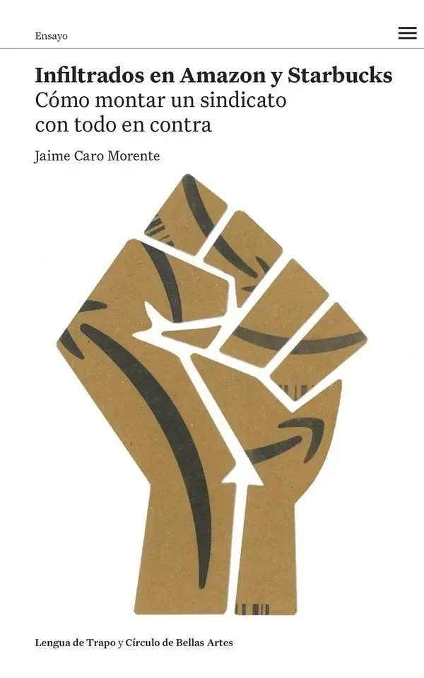 Portada de «Infiltrados en Amazon y Starbucks.», de Jaime Caro Morente