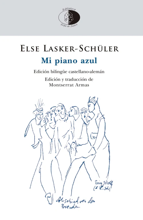 Portada de «Mi piano azul», de Else Lasker-Schüler