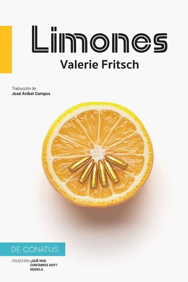 Portada de «Limones», de Valerie Fritsch