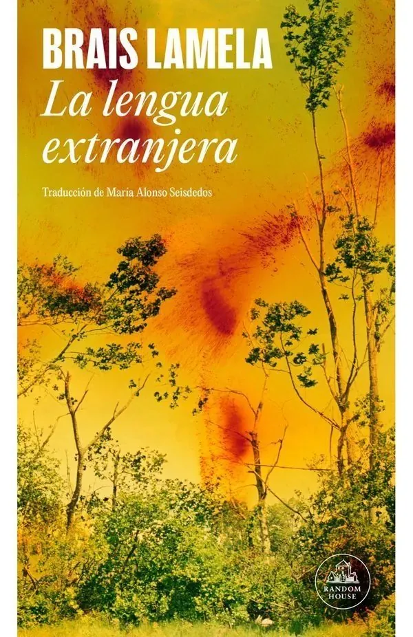 Portada de «La lengua extranjera», de Brais Lamela
