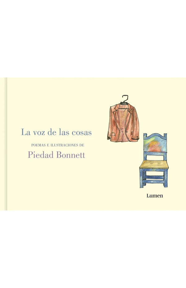 Portada de «La voz de las cosas», de Piedad Bonnett