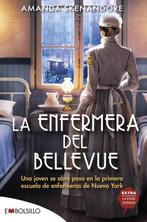 Portada de «La enfermera del Bellevue», de Amanda Skenandore
