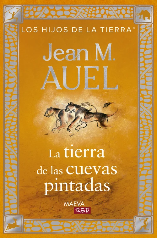Portada de «La tierra de las cuevas pintadas», de Jean Marie Auel