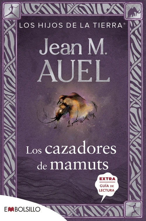 Portada de «Los cazadores de mamuts», de Jean Marie Auel