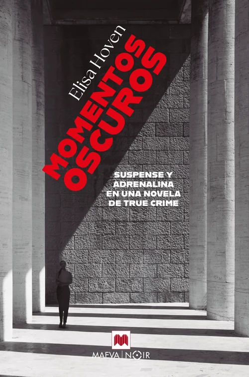 Portada de «Momentos oscuros», de Elisa Hoven
