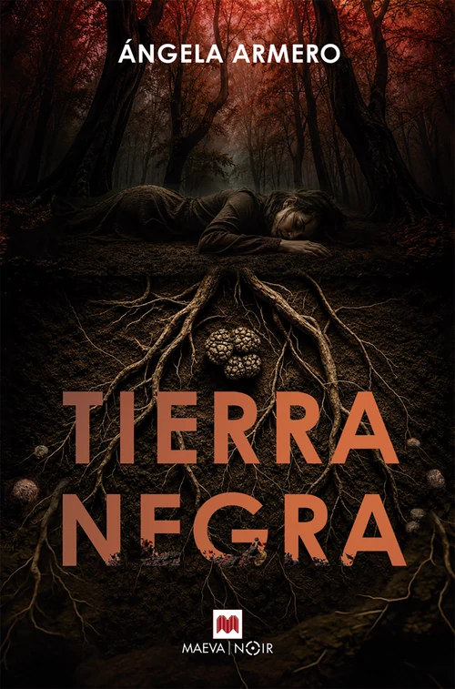 Portada de «Tierra negra», de Ángela Armero