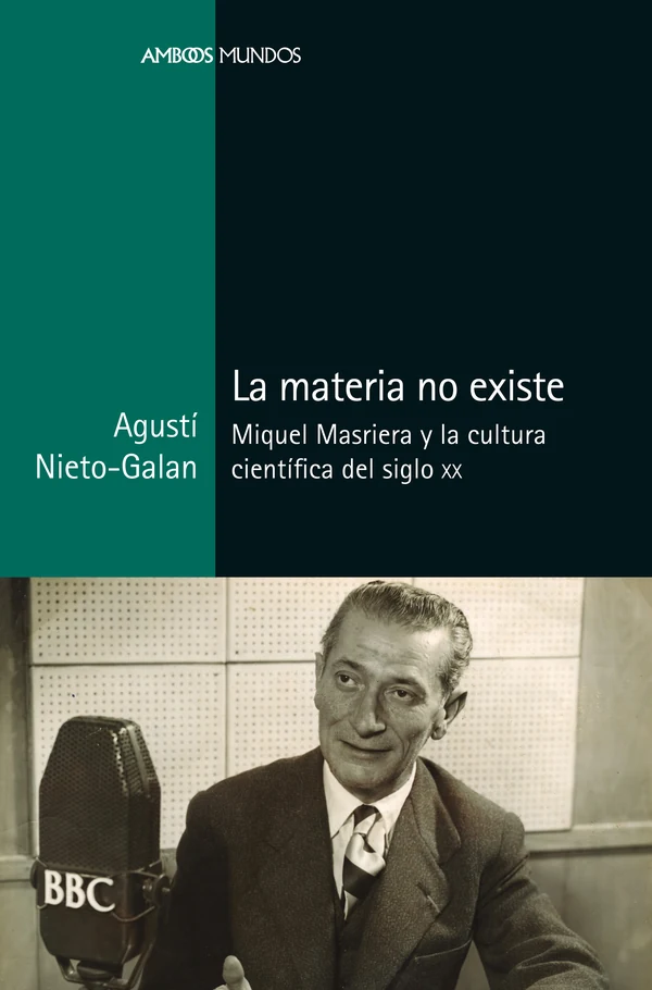 Portada de «La materia no existe», de Agustí Nieto-Galan