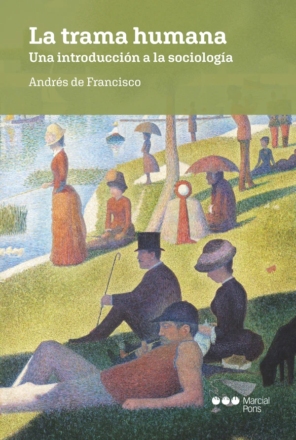 Portada de «La trama humana», de Andrés de Francisco Díaz