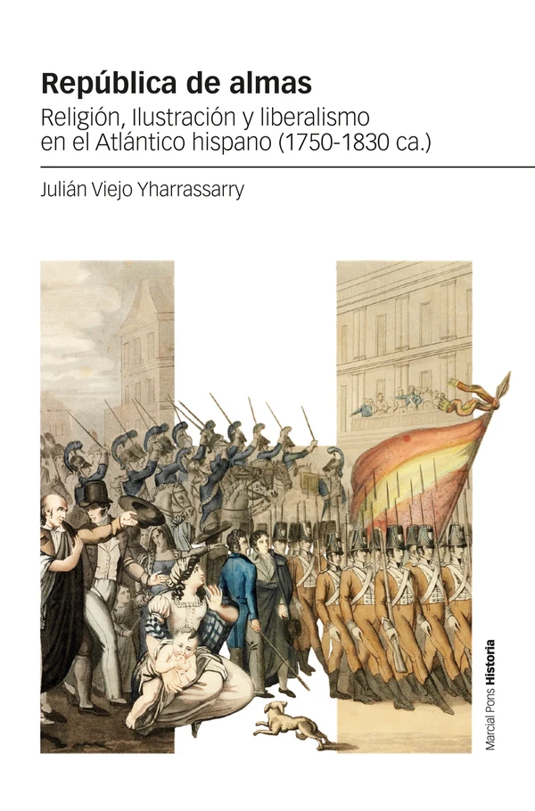 Portada de «República de almas», de Julián Viejo Yharrassarry