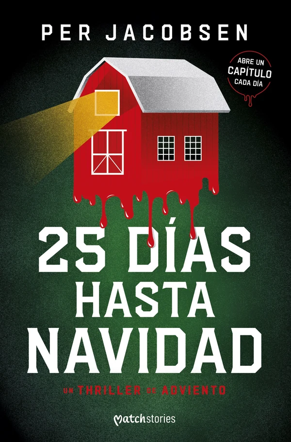 Portada de «25 días hasta Navidad», de Per Jacobsen