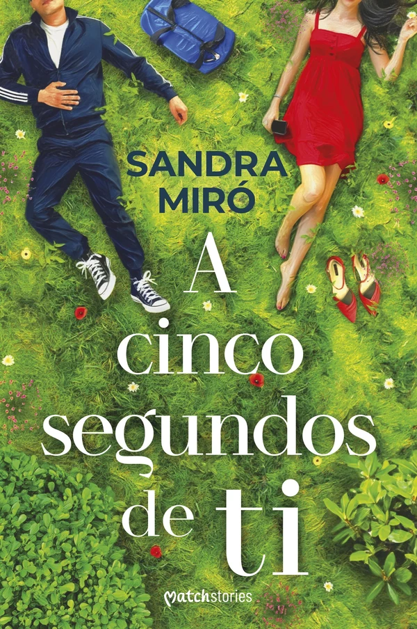Portada de «A cinco segundos de ti», de Sandra Miró
