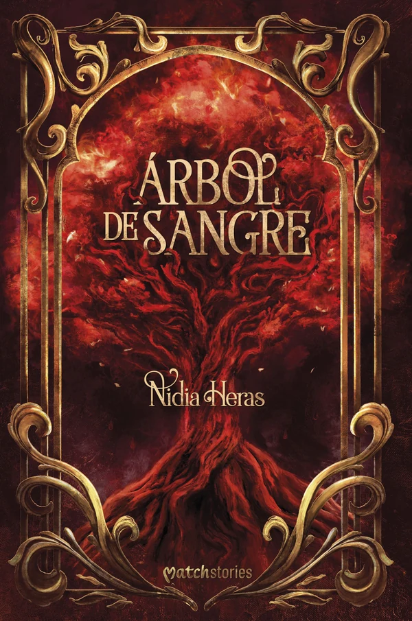 Portada de «Árbol de sangre», de Nidia Heras