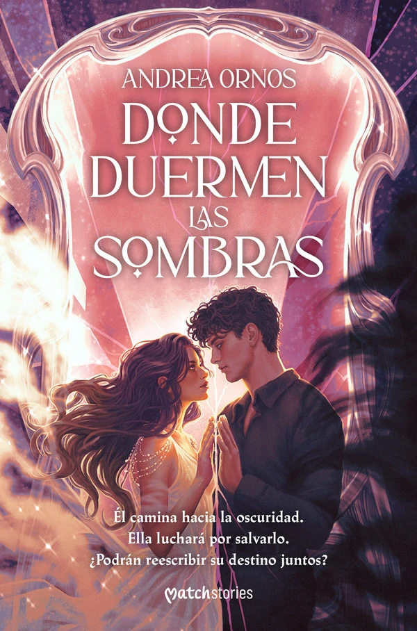 Portada de «Donde duermen las sombras», de Andrea Ornos