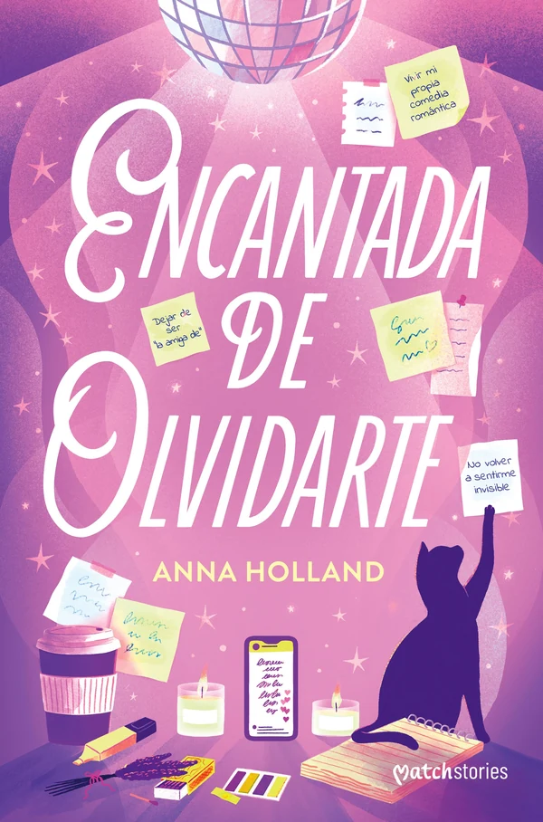 Portada de «Encantada de olvidarte», de Anna Holland