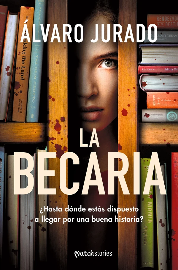 Portada de «La becaria», de Álvaro Jurado