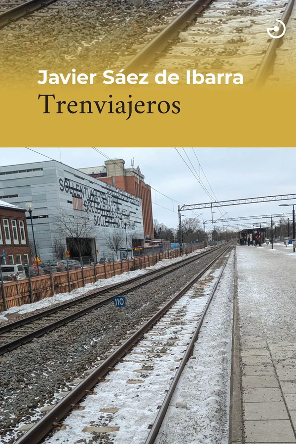 Portada de «Trenviajeros», de Javier Sáez de Ibarra