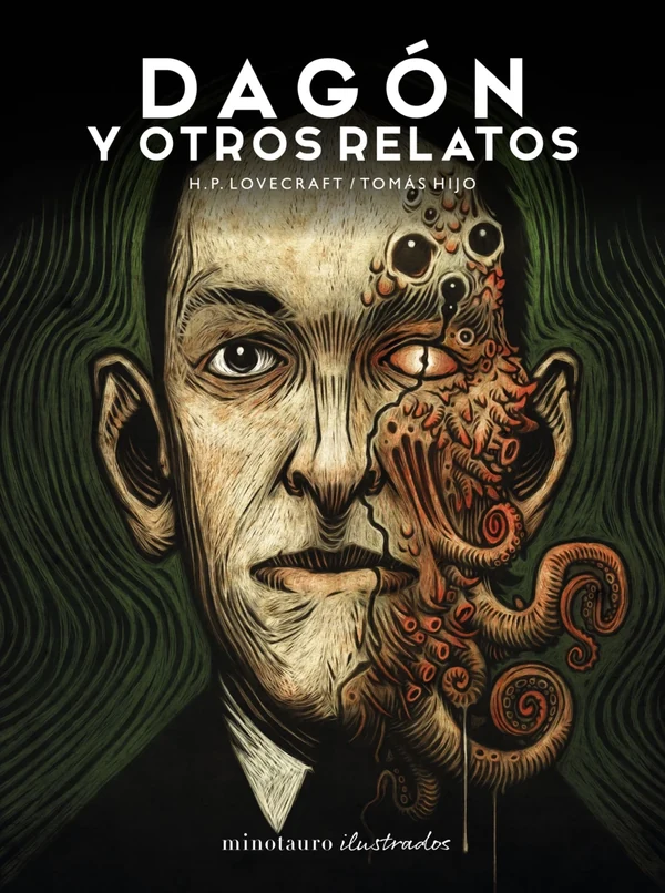 Portada de «Dagón y otros relatos», de H. P. Lovecraft, Tomás Hijo
