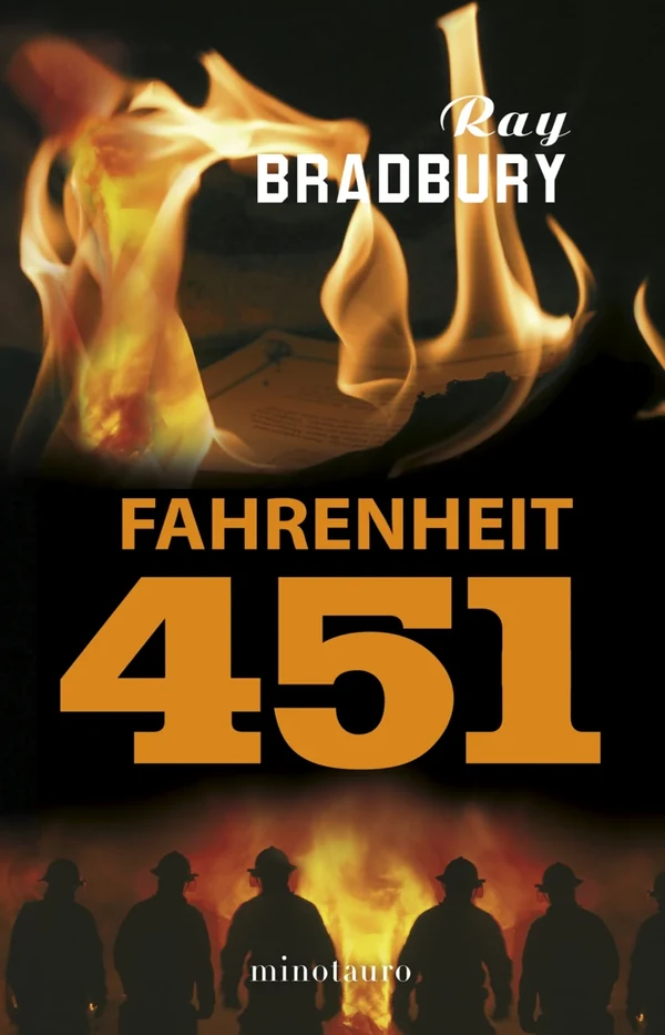 Portada de «Fahrenheit 451», de Ray Bradbury