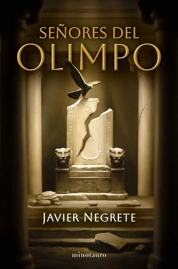 Portada de «Señores del Olimpo», de Javier Negrete