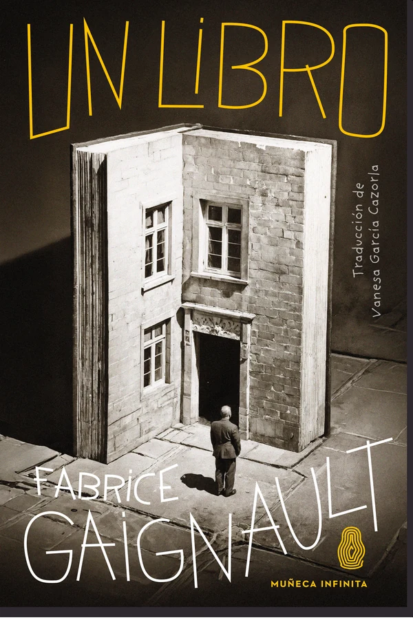 Portada de «Un libro», de Fabrice Gaignault