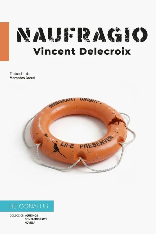 Portada de «Naufragio», de Vincent Delecroix