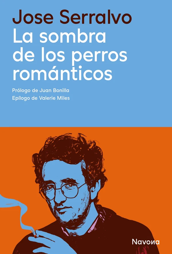 Portada de «La sombra de los perros románticos», de Jose Serralvo