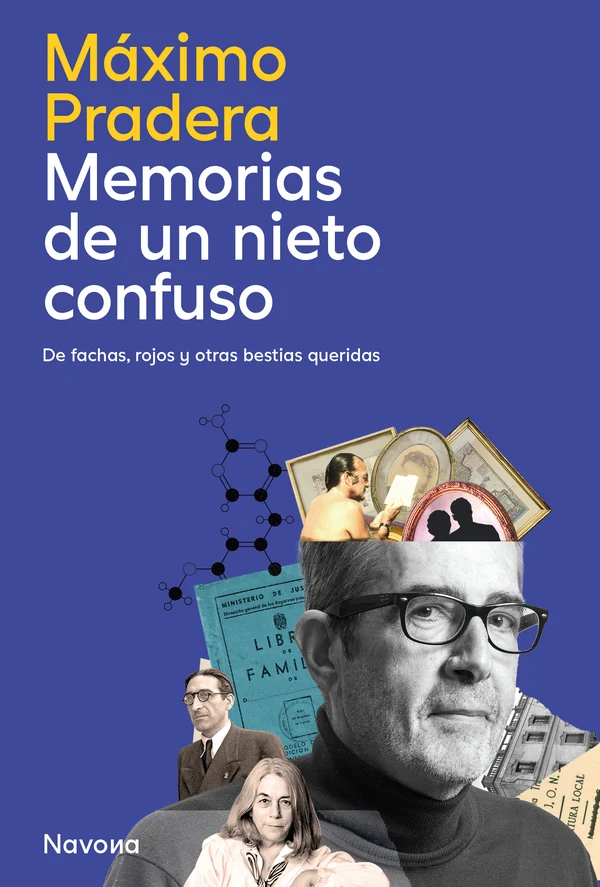 Portada de «Memorias de un nieto confuso», de Máximo Pradera