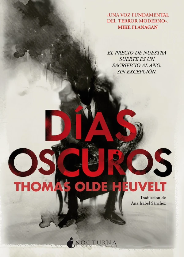 Portada de «Días oscuros», de Thomas Olde Heuvelt