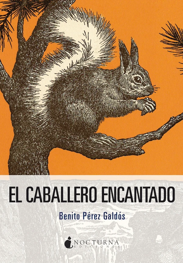Portada de «El caballero encantado», de Benito Pérez Galdós