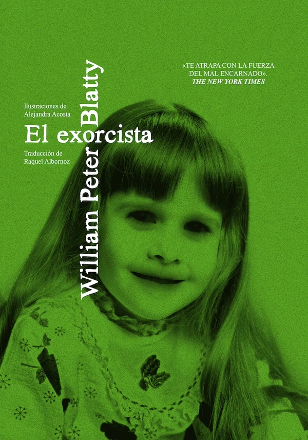 Portada de «El exorcista», de William Peter Blatty