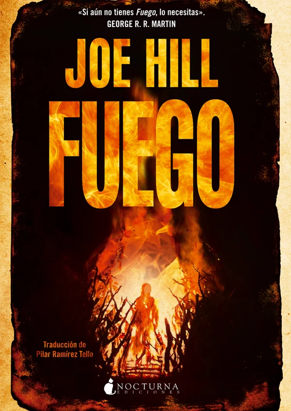 Portada de «Fuego», de Joe Hill