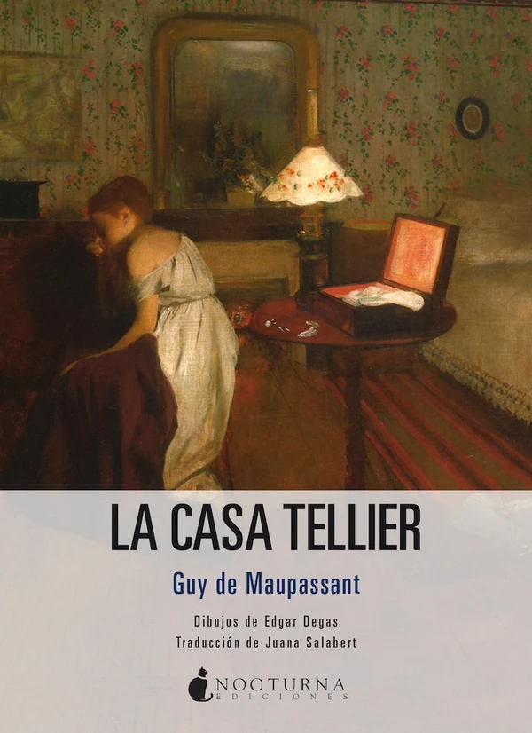 Portada de «La casa Tellier», de Guy de Maupassant