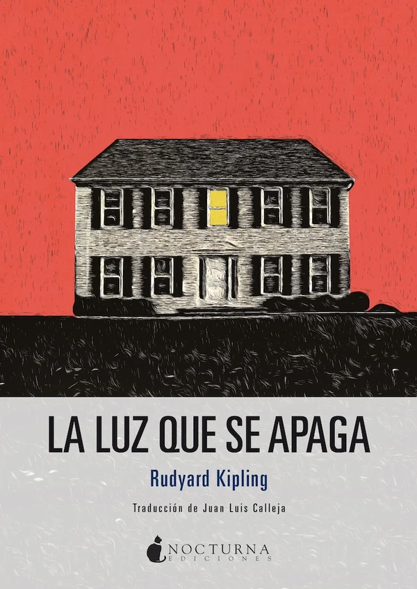 Portada de «La luz que se apaga», de Rudyard Kipling
