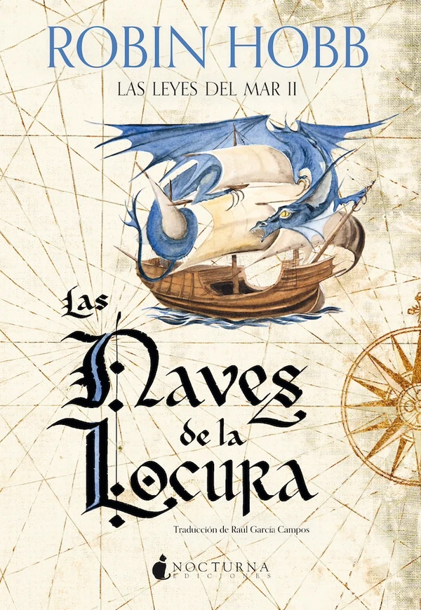 Portada de «Las naves de la locura», de Robin Hobb