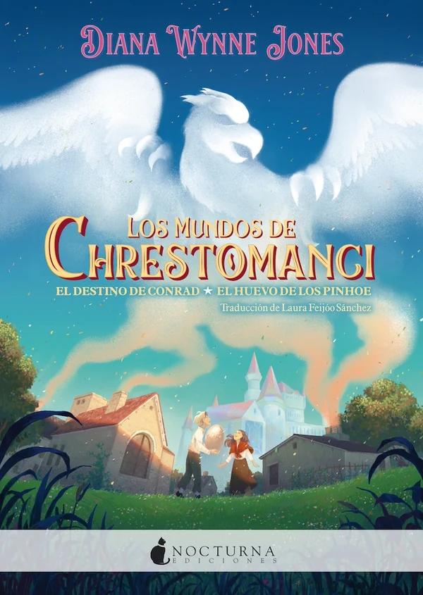 Portada de «Los mundos de Chrestomanci: El destino de Conrad + El huevo de los Pinhoe», de Diana Wynne Jones
