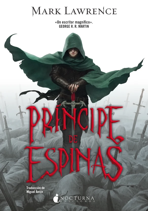 Portada de «Príncipe de espinas», de Mark Lawrence