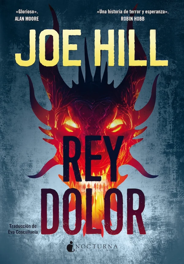 Portada de «Rey Dolor», de Joe Hill