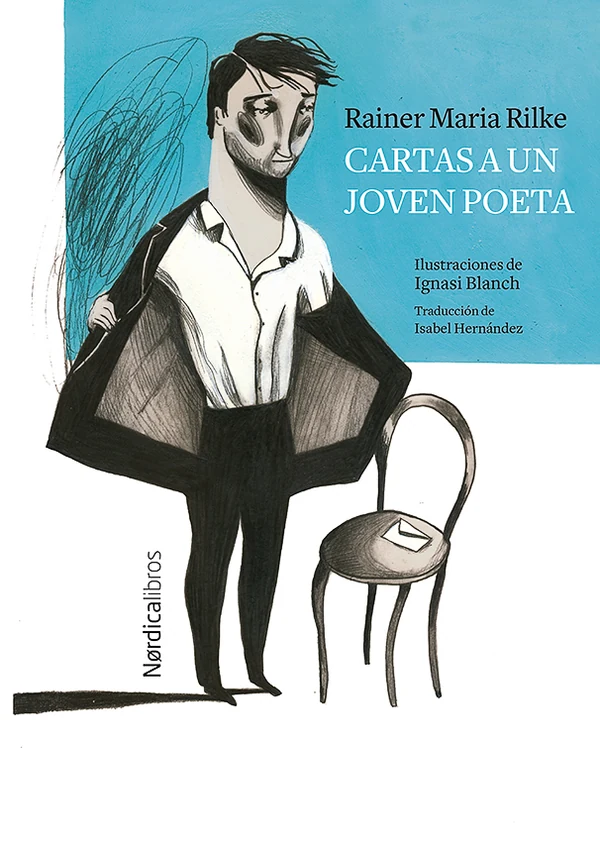 Portada de «Cartas a un joven poeta (ed. centenario)», de Rainer Maria Rilke