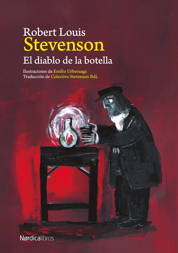 Portada de «El diablo de la botella», de Robert Louis Stevenson