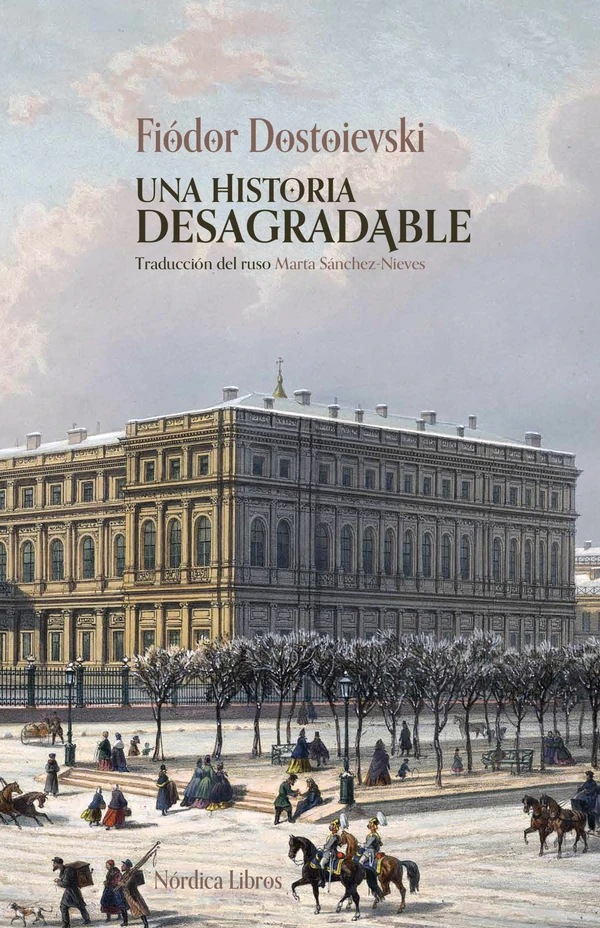 Portada de «Una historia desagradable», de Fiódor Dostoievski