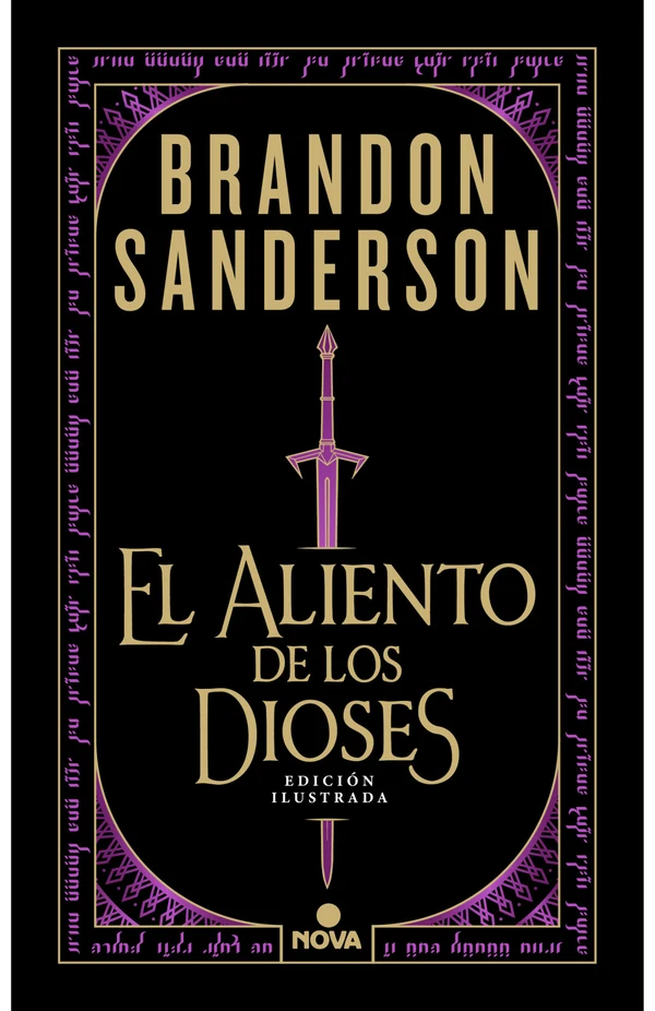 Portada de «El aliento de los dioses (edición ilustrada)», de Brandon Sanderson